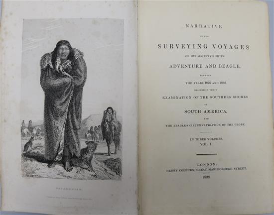Darwin, Charles and others - Narrative of the Surveying Voyages of His Majestys Ships Adventure and Beagle,
